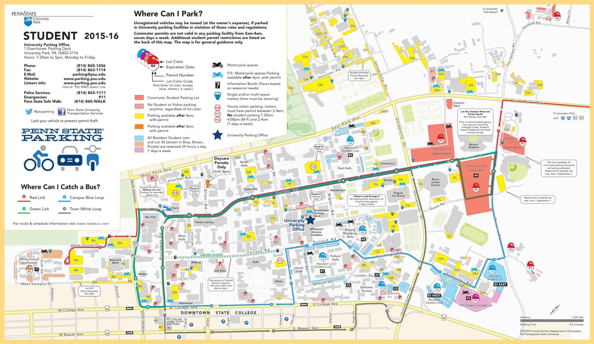 mapa Detroit parkoviště