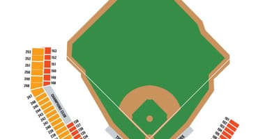 Comerica park mapa posezení